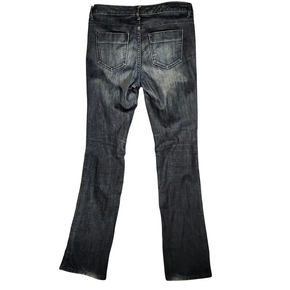 Banana Republic Bootcut Jeans‎ Men 27/4 Dark Wash Good Denim Pants 740082-00